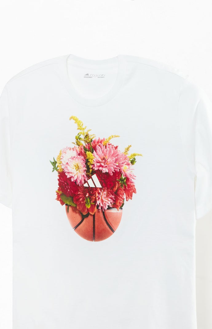 adidas Eco Floral Hoops Graphic T-Shirt