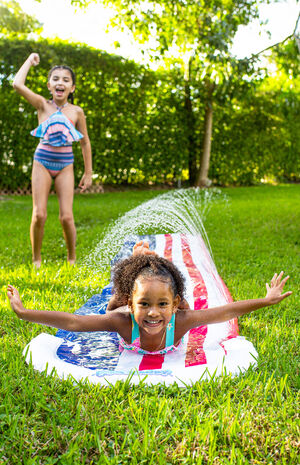 Stars & Stripes Backyard Water Slide image number 4