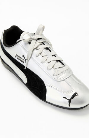 Women's Silver Metallic Speedcat Sneakers image number 6