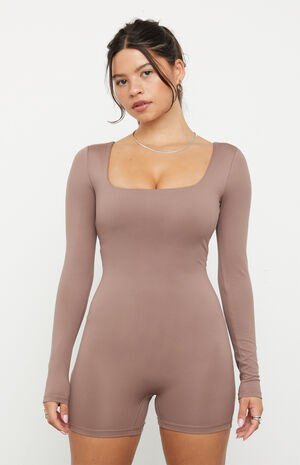 PAC WHISPER Active Cindee Long Sleeve Short Onesie image number 2