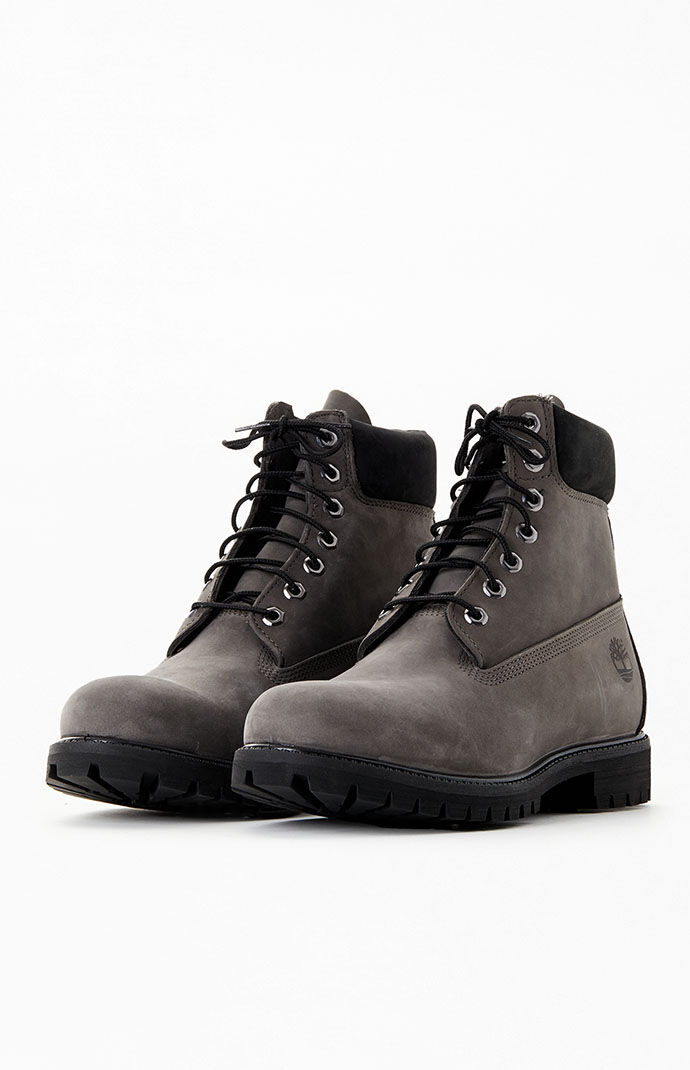 Timberland 6 inch premium grey hotsell