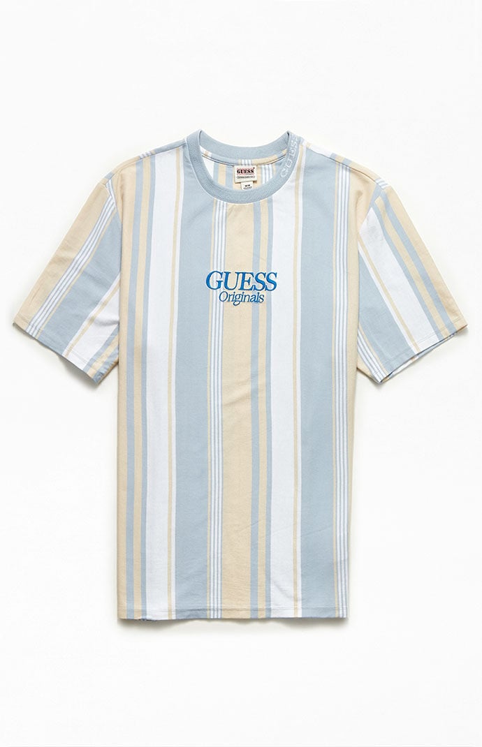 Pacsun guess store striped shirt