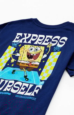 Kids SpongeBob SqaurePants Express Yourself T-Shirt image number 4