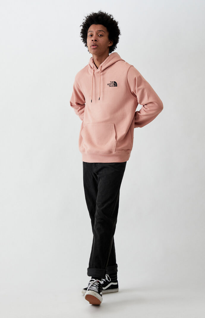 The north face pink red box hoodie Clearance