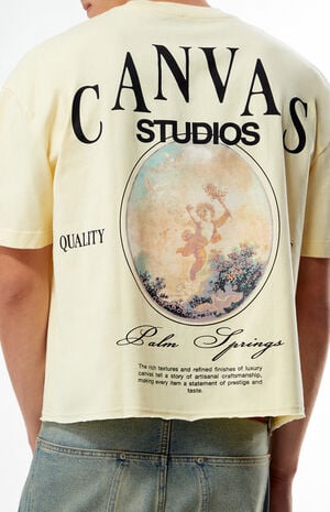 Canvas Studios Cropped Boxy T-Shirt image number 2