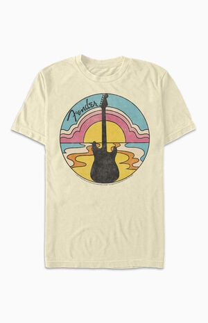 '70s Fender Guitar T-Shirt image number 1
