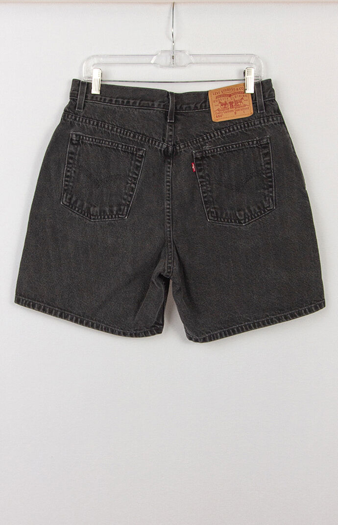 Upcycled Levi's 550 Relaxed Fit Denim Shorts