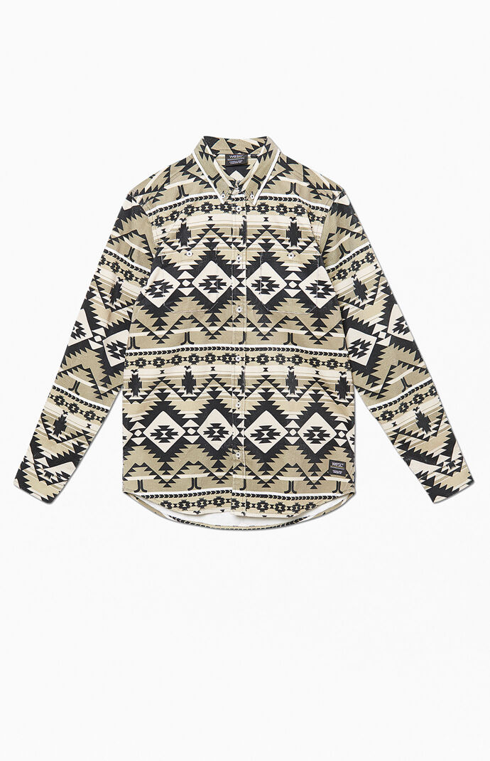 Olavi Printed Corduroy Shirt