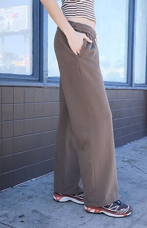 Brown Anastasia Baggy Sweatpants image number 2