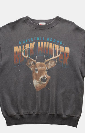 90s Buck Hunter Crew Neck Sweatshirt image number 2