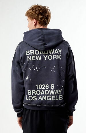 Black Terrain Heavyweight Hoodie image number 2