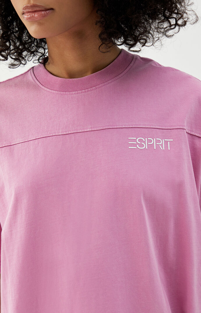Eco Berry Seamed T-Shirt