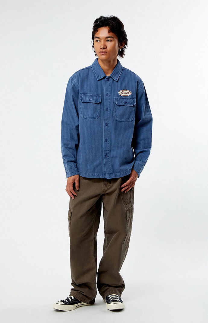 Guess Vintage Patchwork Shirt | Pacsun