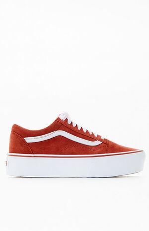Orange Old Skool Stackform Sneakers image number 1