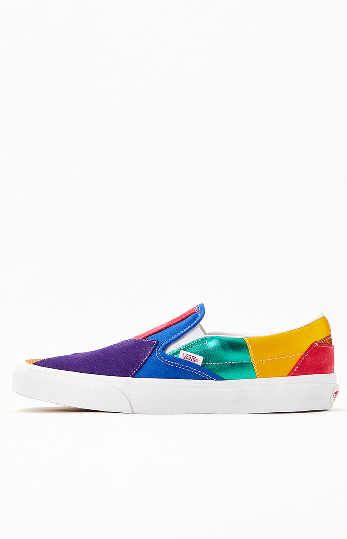 Pride slip on vans top