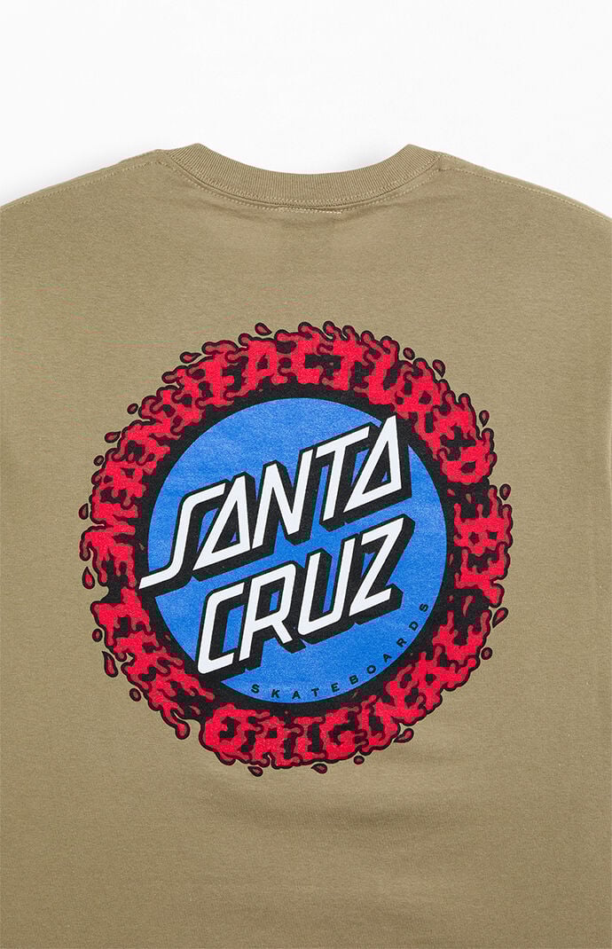 Santa Cruz Splatter MFG Dot Heavyweight T-Shirt