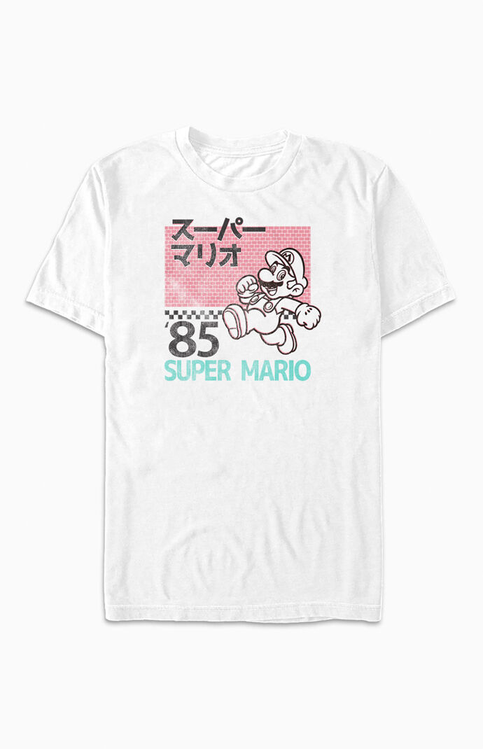 Super Mario Bros 85 Kanji T Shirt Pacsun Play mario flash games online for free! super mario bros 85 kanji t shirt