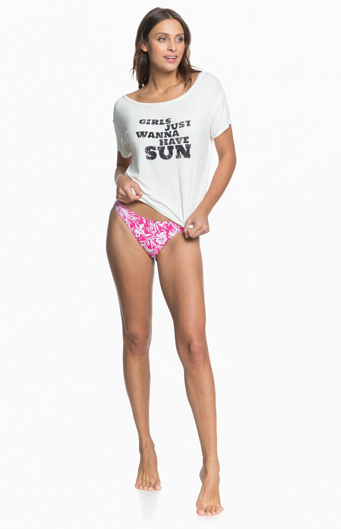 Beautiful Horizon Button Back T-Shirt
