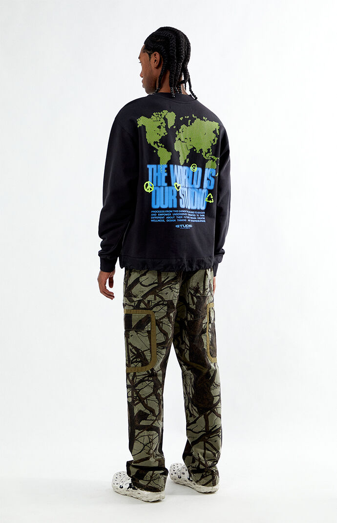 Studio by Supervsn Intercontinental Crew Neck Sweatshirt | PacSun
