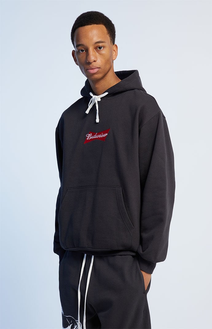 Red adidas hoodie pacsun deals