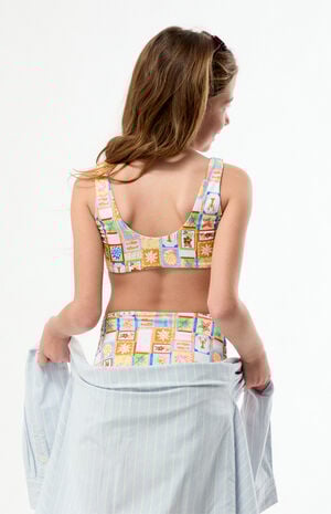 Tank & High Waisted Bikini Set image number 4