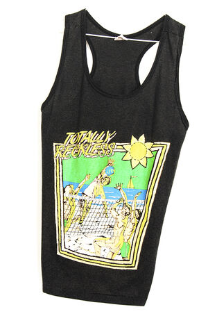 Upcycled Totally Reckless Tank Top image number 2