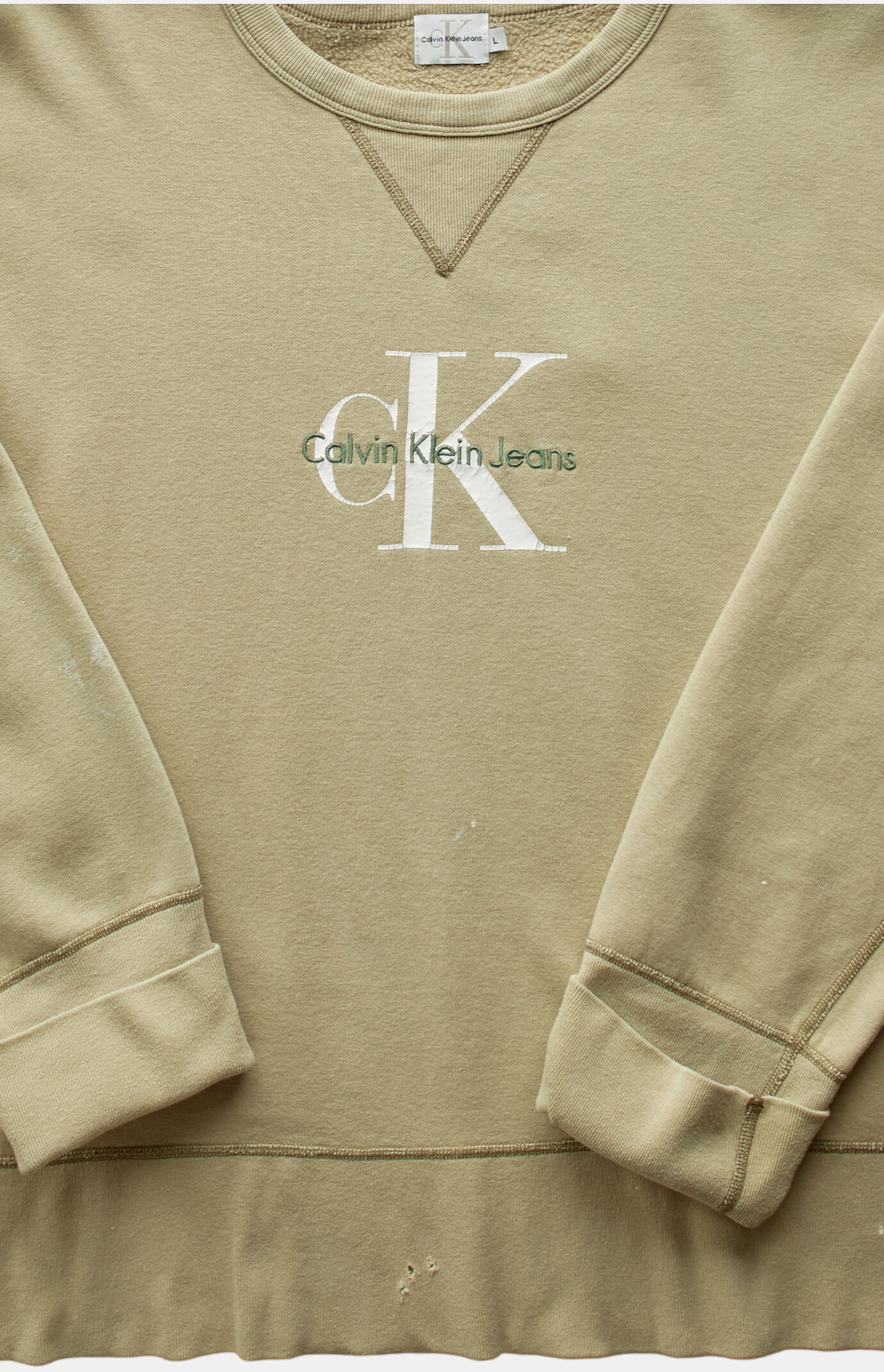 PS VINTAGE 2000s Calvin Klein Jeans Crew Neck Sweatshirt