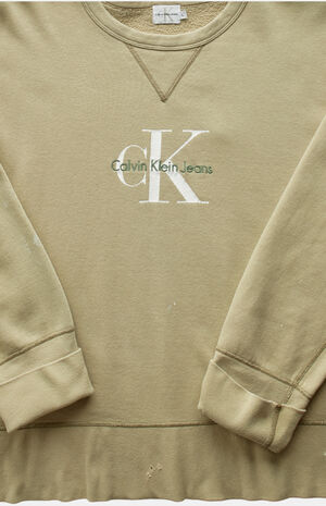 2000s Calvin Klein Jeans Crew Neck Sweatshirt image number 2