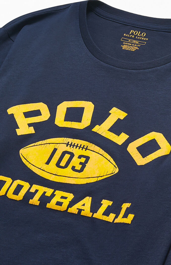 Navy Grays Hall Long Sleeve T-Shirt