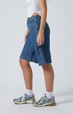 Dark Indigo Extreme Jorts image number 4