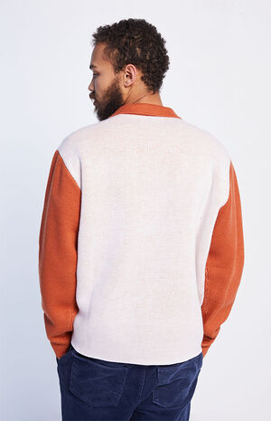 Striped Button Down Sweater image number 3