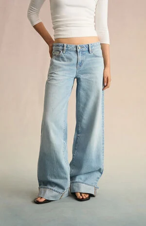 Rue Low Rise Baggy Jeans image number 1
