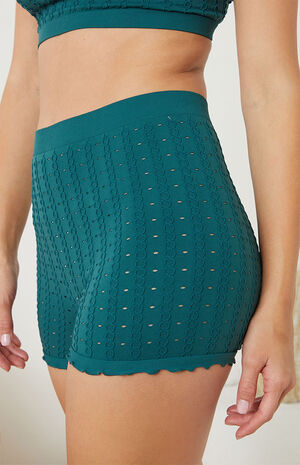 Lounge On Pointe Seamless Hot Shorts image number 2