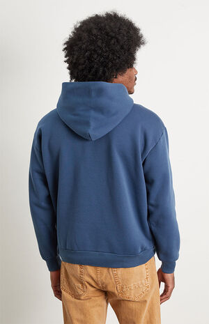 Navy Solid Hoodie image number 3