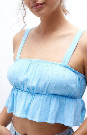 Petite Peplum Tank Top image number 2