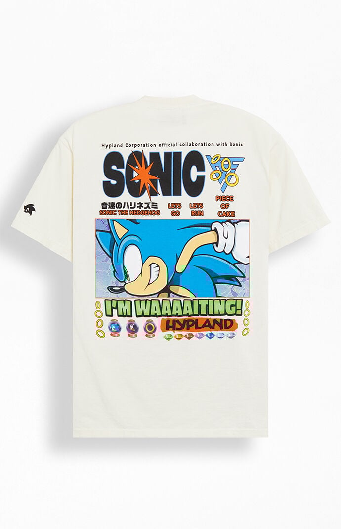 Sonic the hedgehog shirt pacsun top
