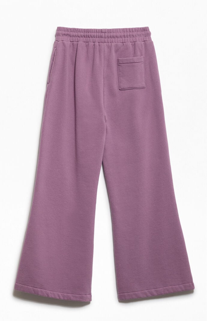 Pacsun Kids Purple Flare Sweatpants