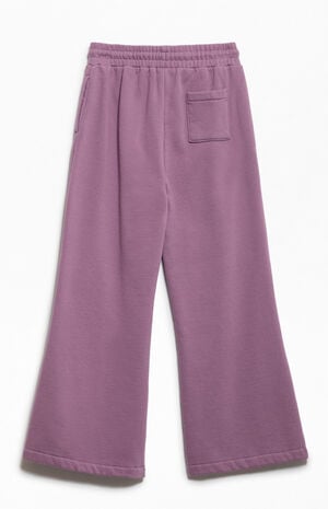 Purple Flare Sweatpants image number 3
