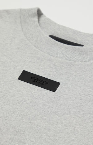 Light Heather Grey Long Sleeve T-Shirt image number 7