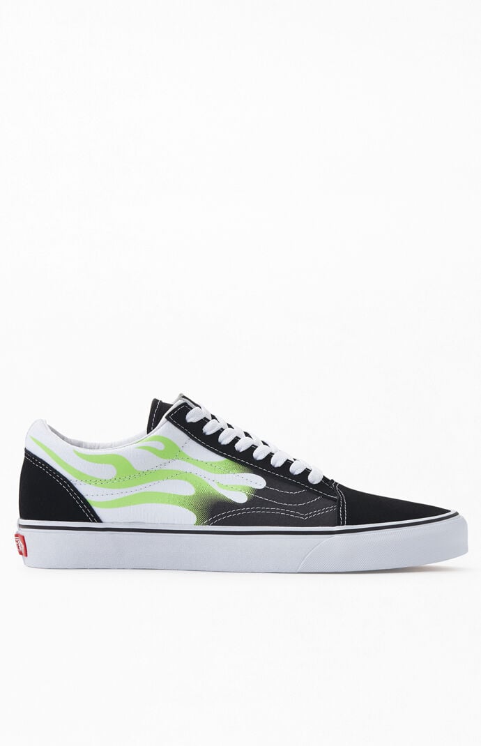 vans old skool flames women's