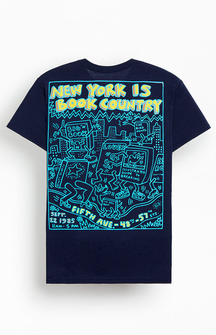 PacSun Keith Haring NY is Book Country T-Shirt