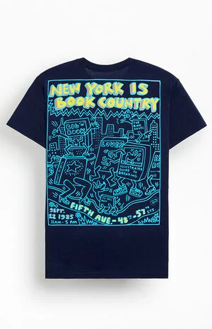 Keith Haring NY is Book Country T-Shirt image number 1