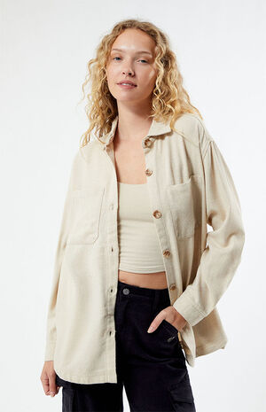 Oyster Oversized Shacket image number 1