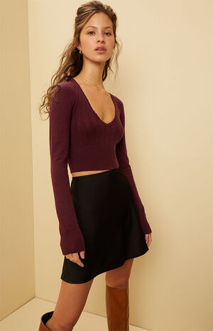 Frost Pointelle Sweater image number 1