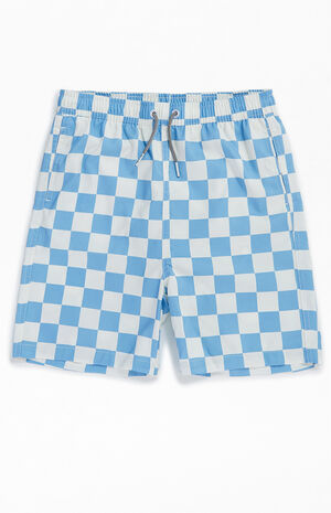 Kids Mojo Checkerboard Swim Trunks image number 1