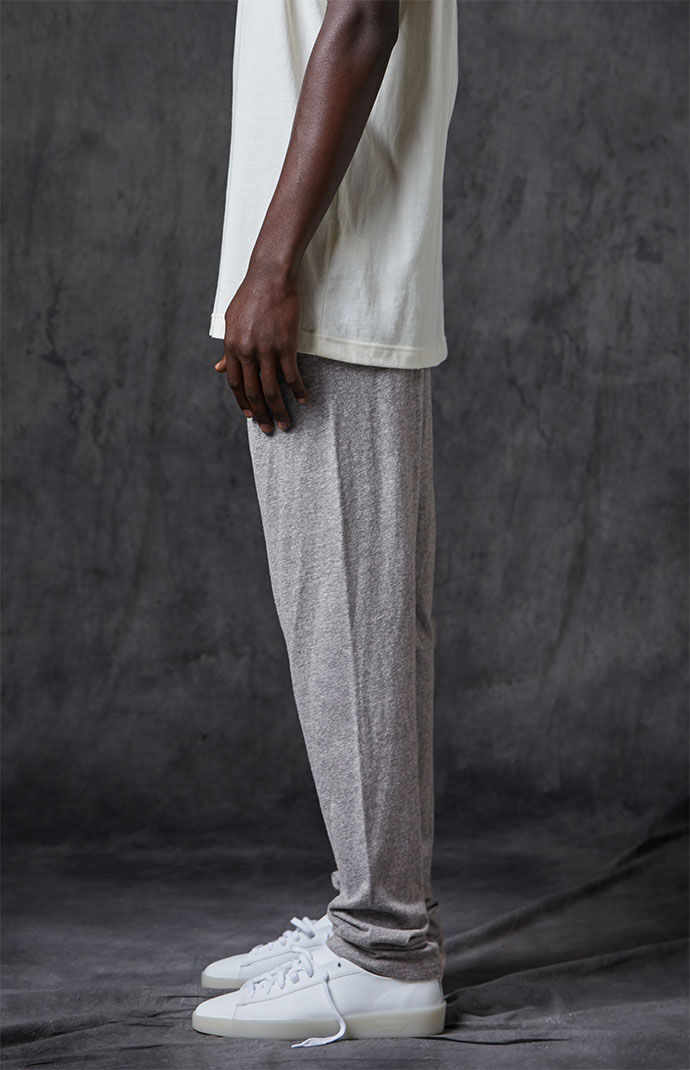 Fear of God Essentials Heather Grey Lounge Pants | PacSun Fear of God Essentials Heather Grey Lounge Pants | PacSun