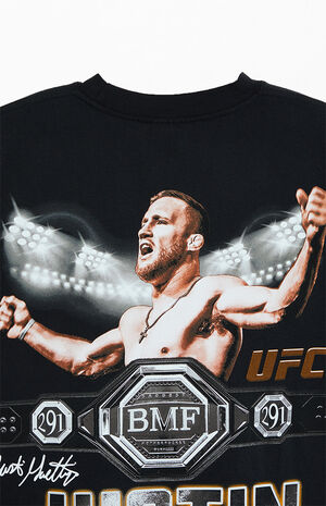 UFC BMF Justin Gaethje Oversized T-Shirt image number 4