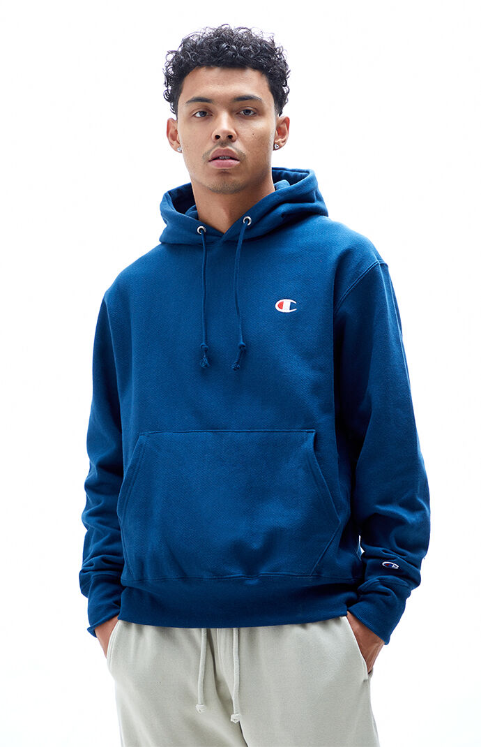 Blue champion hoodie pacsun 2025