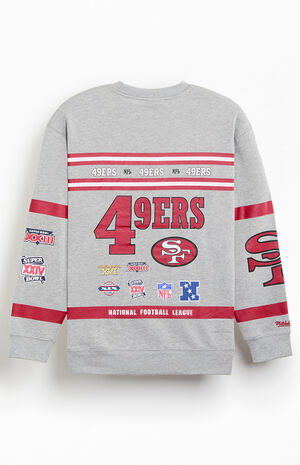 Kids San Francisco 49ers Crew Neck Sweatshirt image number 2