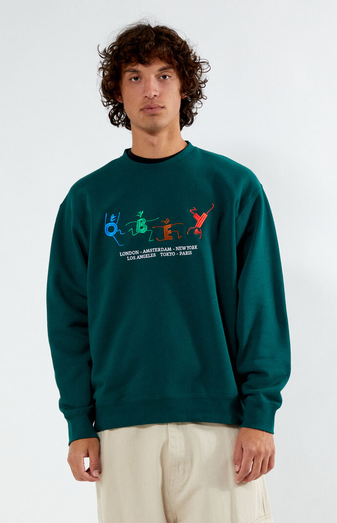 Obey People Crew Neck Sweatshirt | PacSun